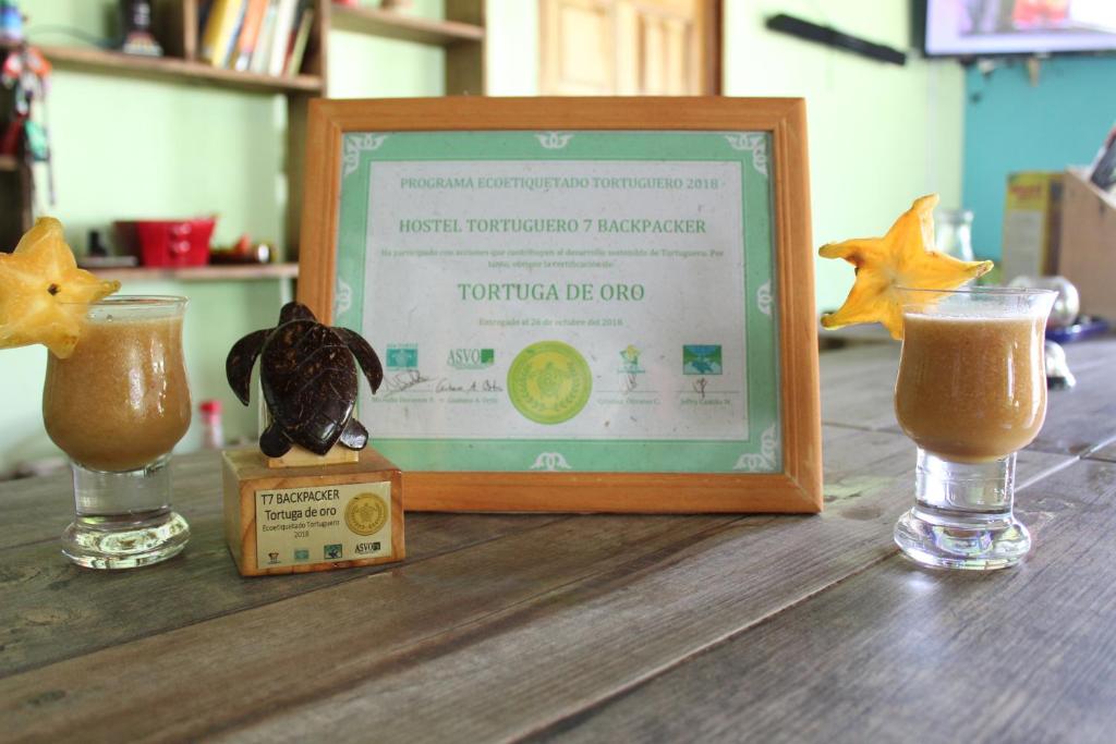 Nápoje v ubytování Hostel Tortuguero 7BackPackers