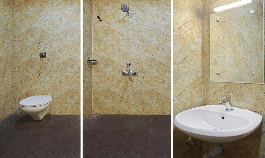 Koupelna v ubytování Itsy Hotels Jansi Residency
