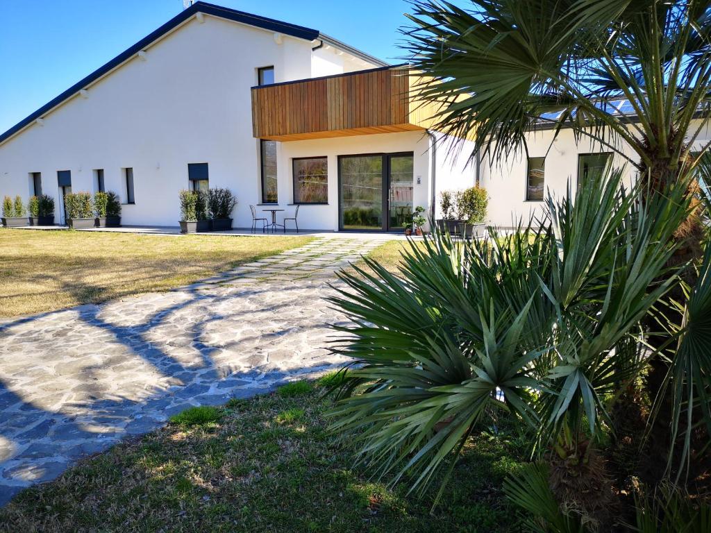 Budova, kde se bed and breakfast nachází