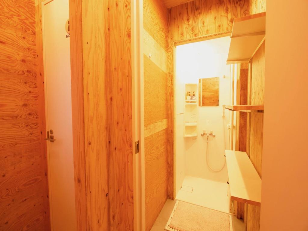 Koupelna v ubytování Ishigaki Guesthouse HIVE