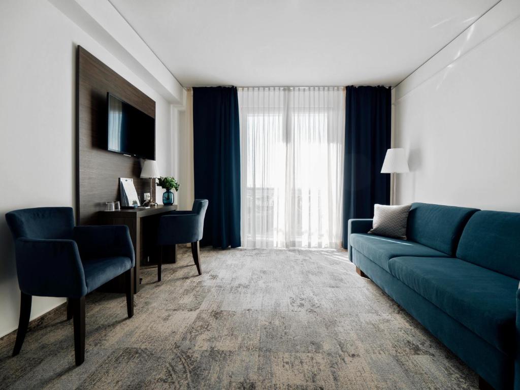 Posezení v ubytování Boutique Hotel Portorose