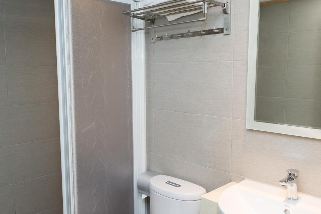 Koupelna v ubytování Bowa Hotel Penghu