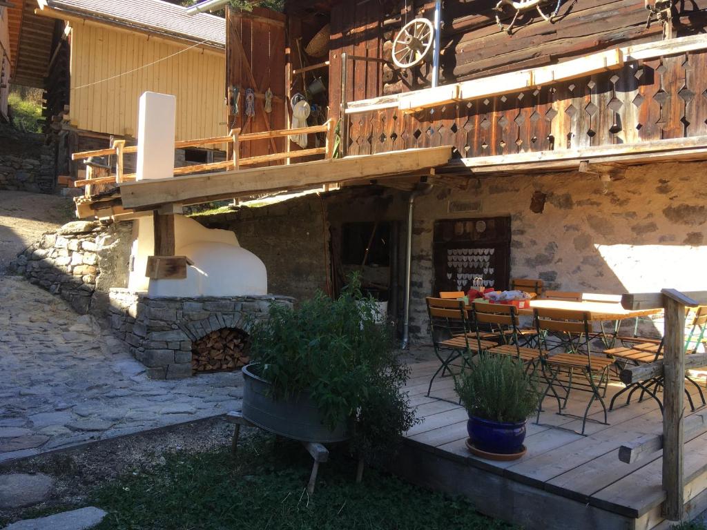 Balkón alebo terasa v ubytovaní Ögghof 221