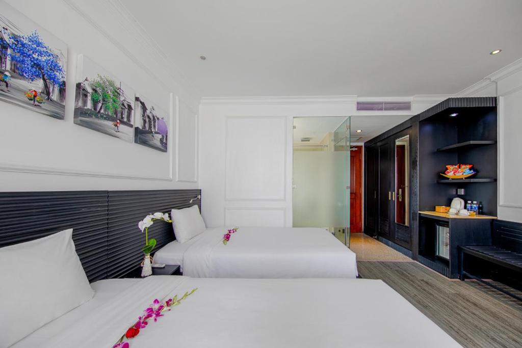 Phòng Superior 2 giường đơn nhìn ra cảnh thành phố