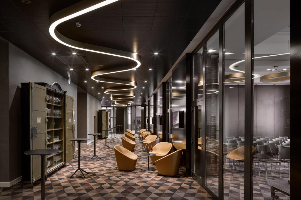 Posezení v ubytování BANKHOTEL