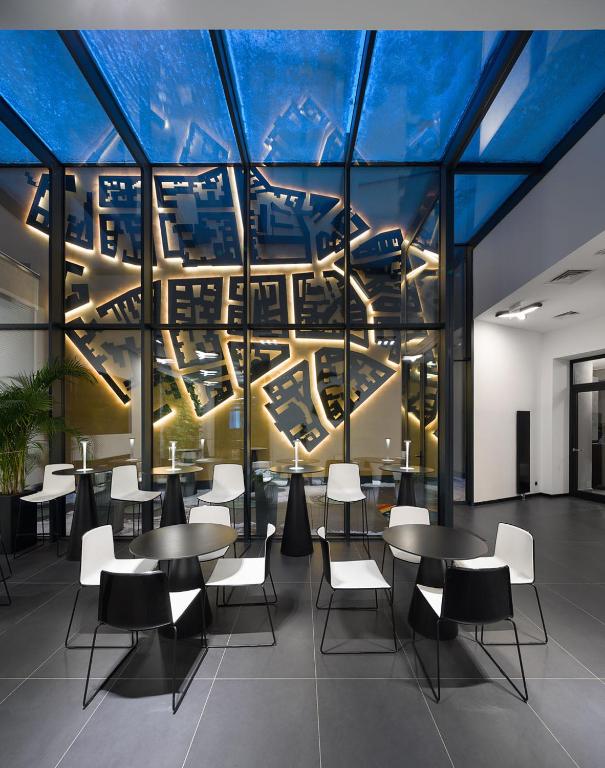 Posezení v ubytování BANKHOTEL