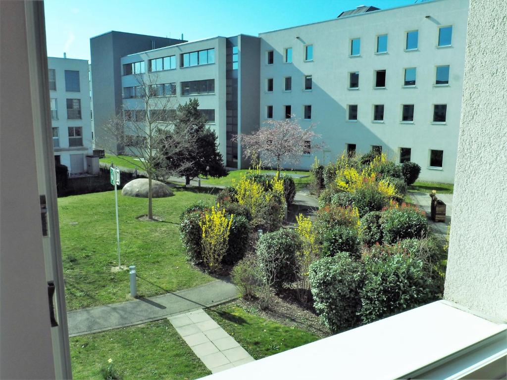 Zahrada ubytování ibis Genève Petit Lancy