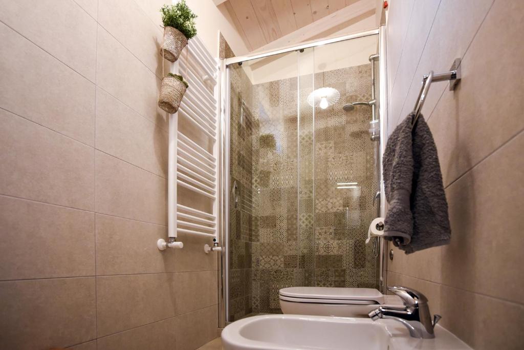 Koupelna v ubytování KAPSOTT B&B