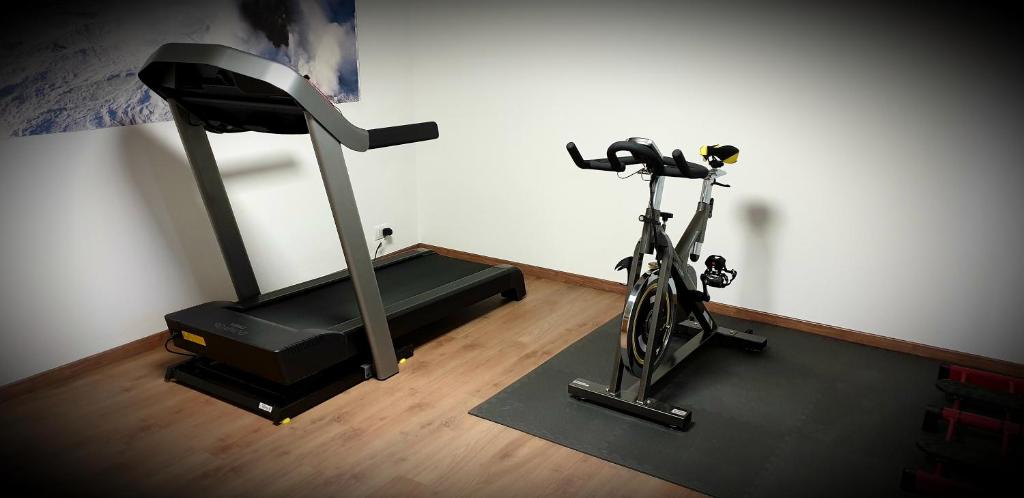 Fitness centrum a/nebo fitness zařízení v ubytování B&b Igea 50