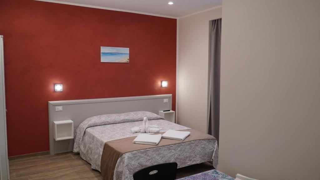 Postel nebo postele na pokoji v ubytování Asterias Residence - Rooms & SPA