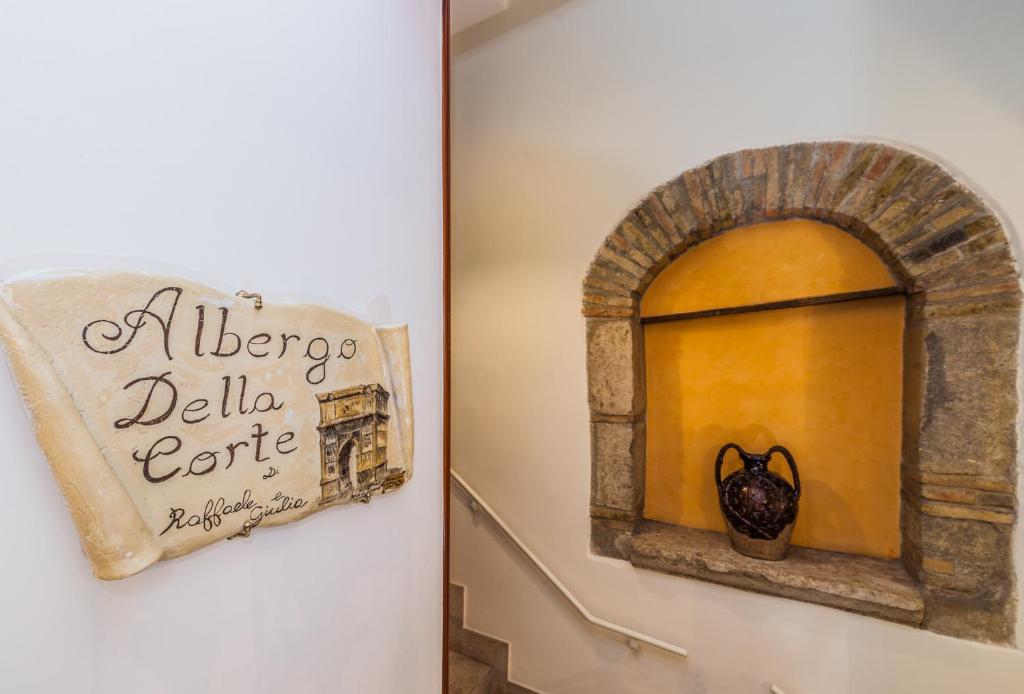 Fotografie z fotogalerie ubytování Albergo Della Corte v destinaci Benevento