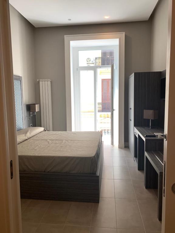 TV a/nebo společenská místnost v ubytování Hotel Ausonia