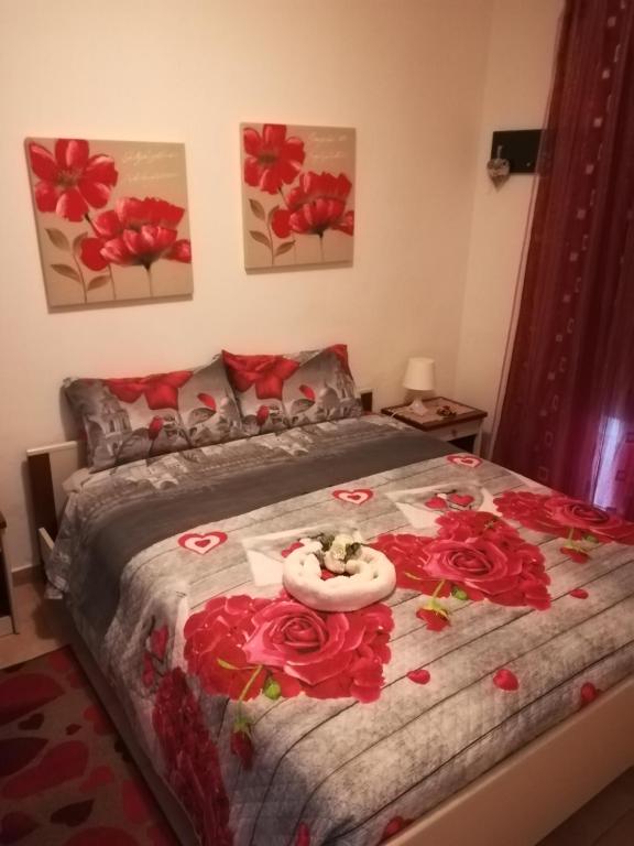 Postel nebo postele na pokoji v ubytování Appartamenti Alessandro
