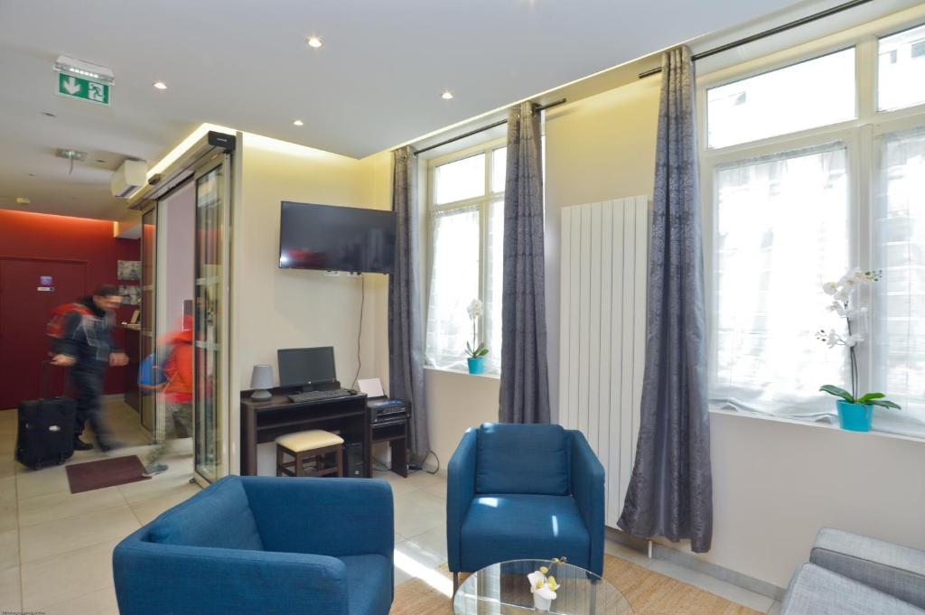 Hôtel du Quai de Seine - Resim 30