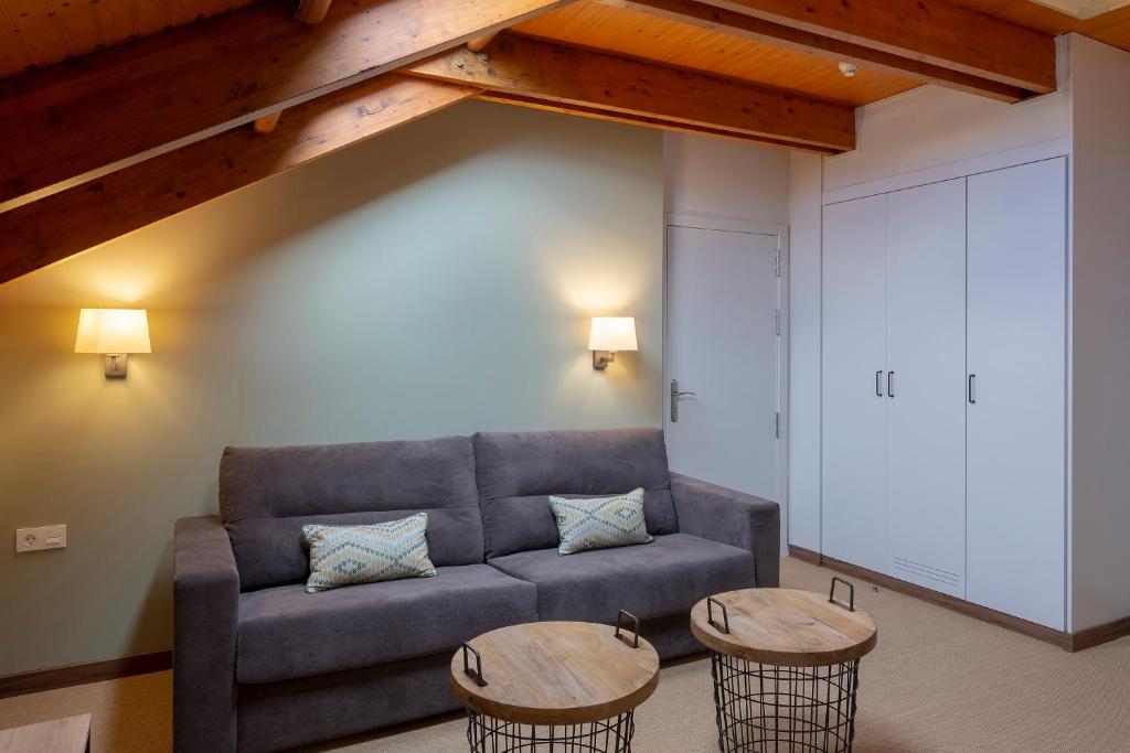 Zona de estar de Hotel & Spa Real Jaca