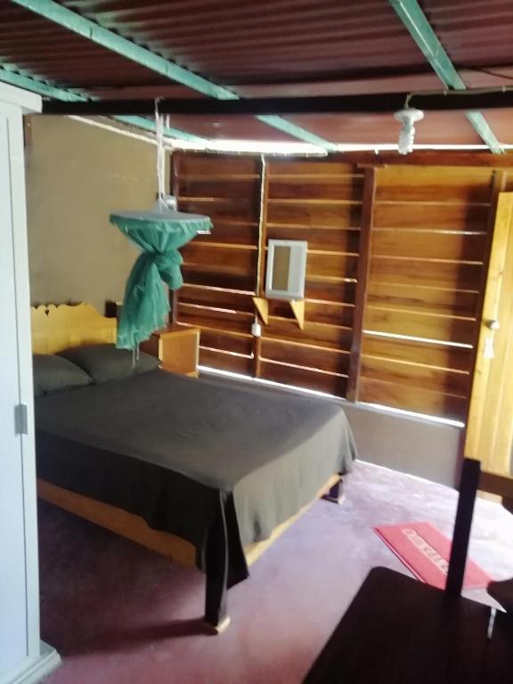 Postel nebo postele na pokoji v ubytování Cabanas chaac calakmul