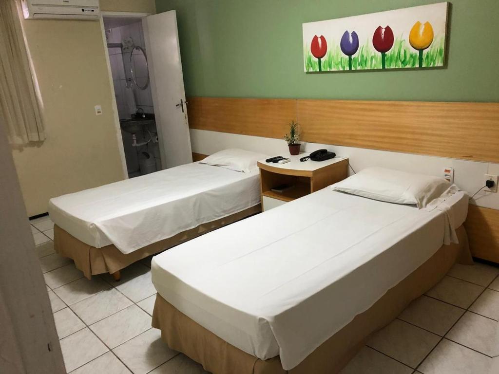 Raio de Sol Praia Hotel - Habitación Doble Con Dos Camas Individuales