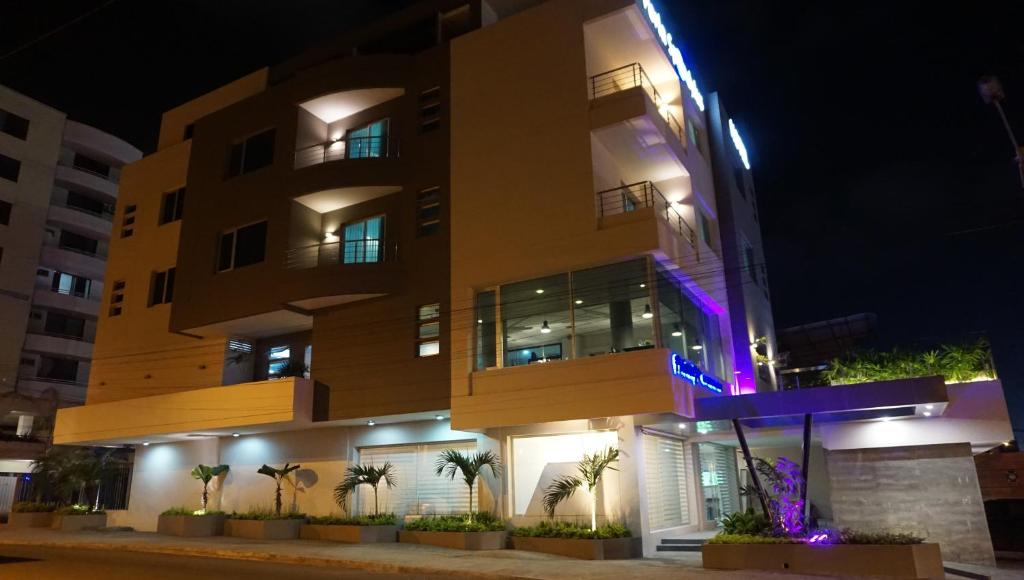 Budova, kde se hotel nachází