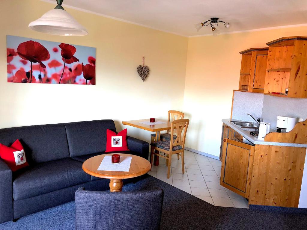 Posezení v ubytování Landhaus Sonnenbichl