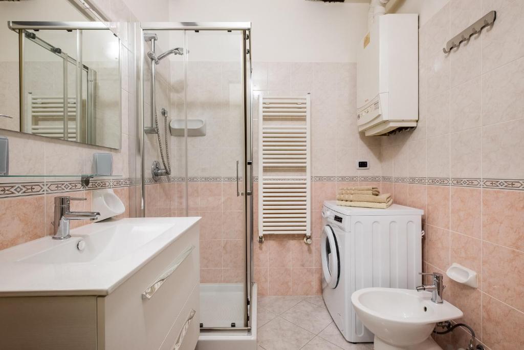 Kúpeľňa v ubytovaní Borgo Pietralata