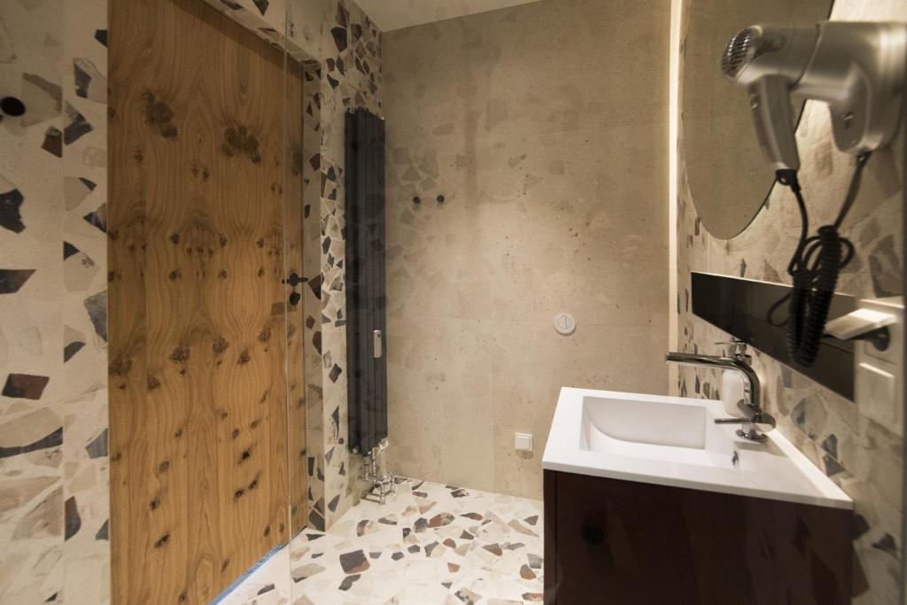 Kúpeľňa v ubytovaní Apartament Strefa Kultury