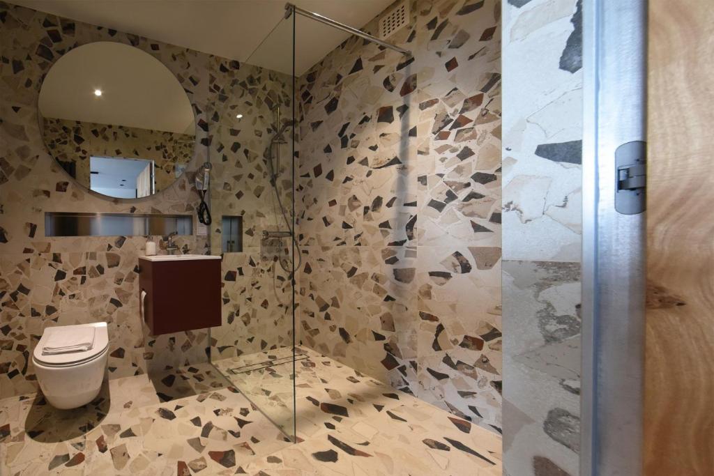 Kúpeľňa v ubytovaní Apartament Strefa Kultury