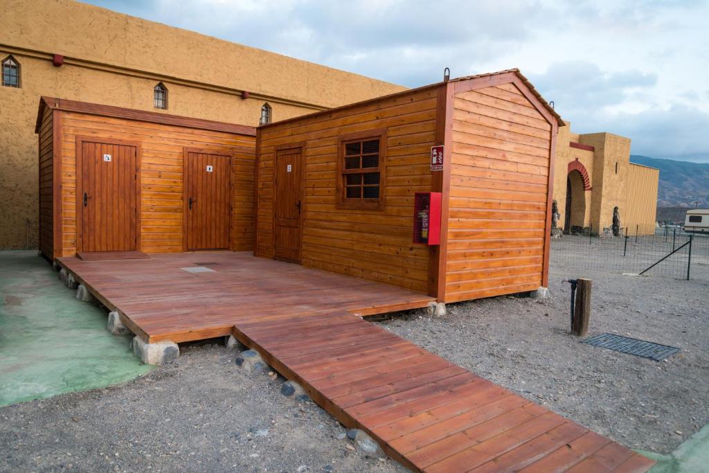 Edificio en el que se encuentra el camping