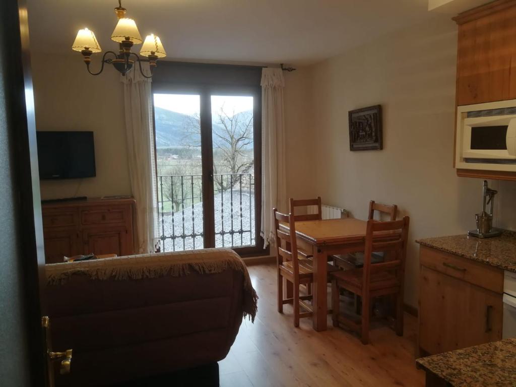 Kuchyň nebo kuchyňský kout v ubytování Apartamentos Casa Aneta
