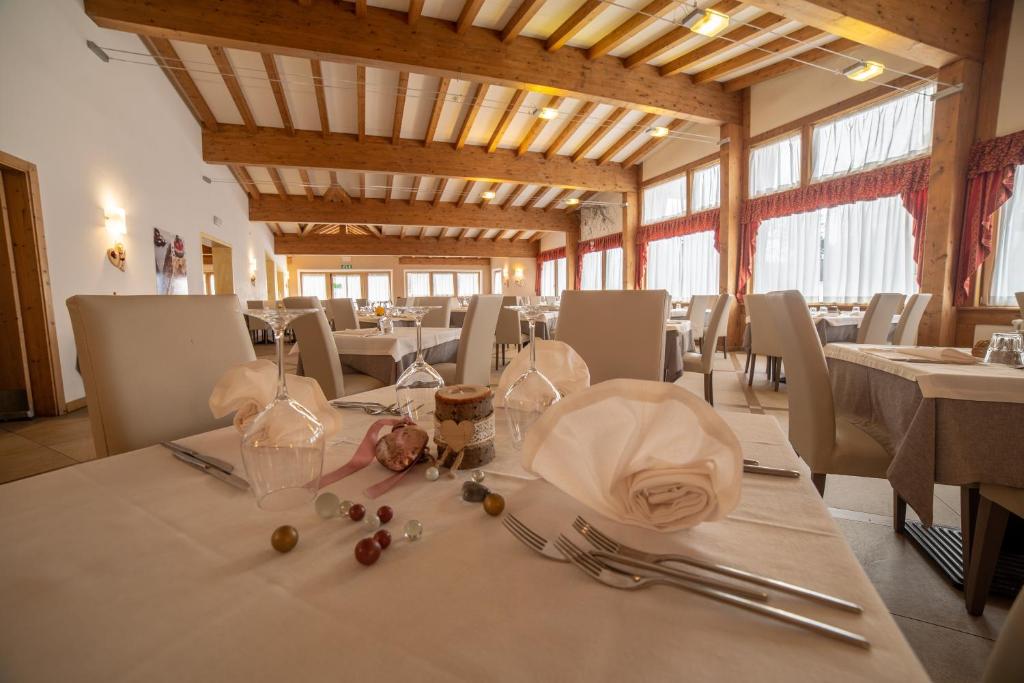 Restaurace v ubytování Caminetto Mountain Resort