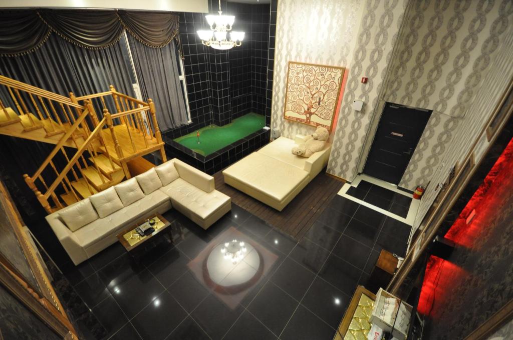 Postel nebo postele na pokoji v ubytování Esia hotel