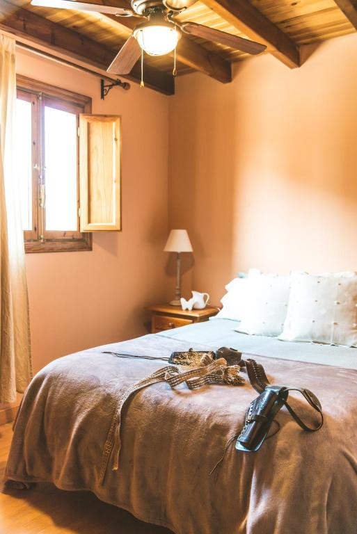 Cama o camas de una habitación en Camping Fort Bravo