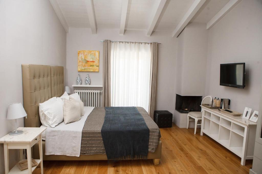 Postel nebo postele na pokoji v ubytování Misia Resort