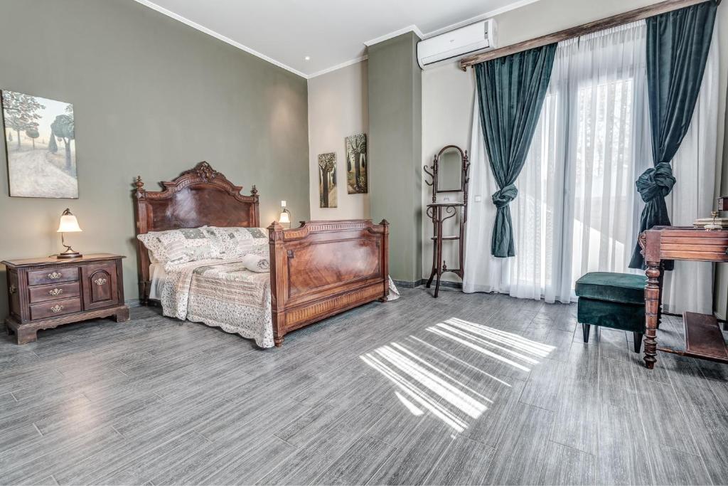 Postel nebo postele na pokoji v ubytování Villa Intemella