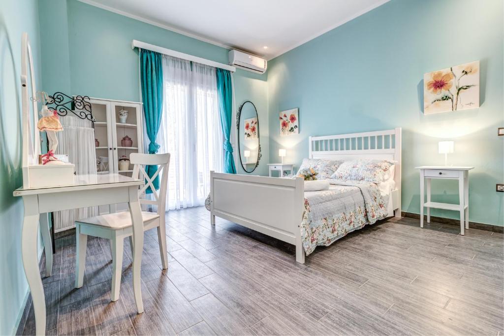 Postel nebo postele na pokoji v ubytování Villa Intemella