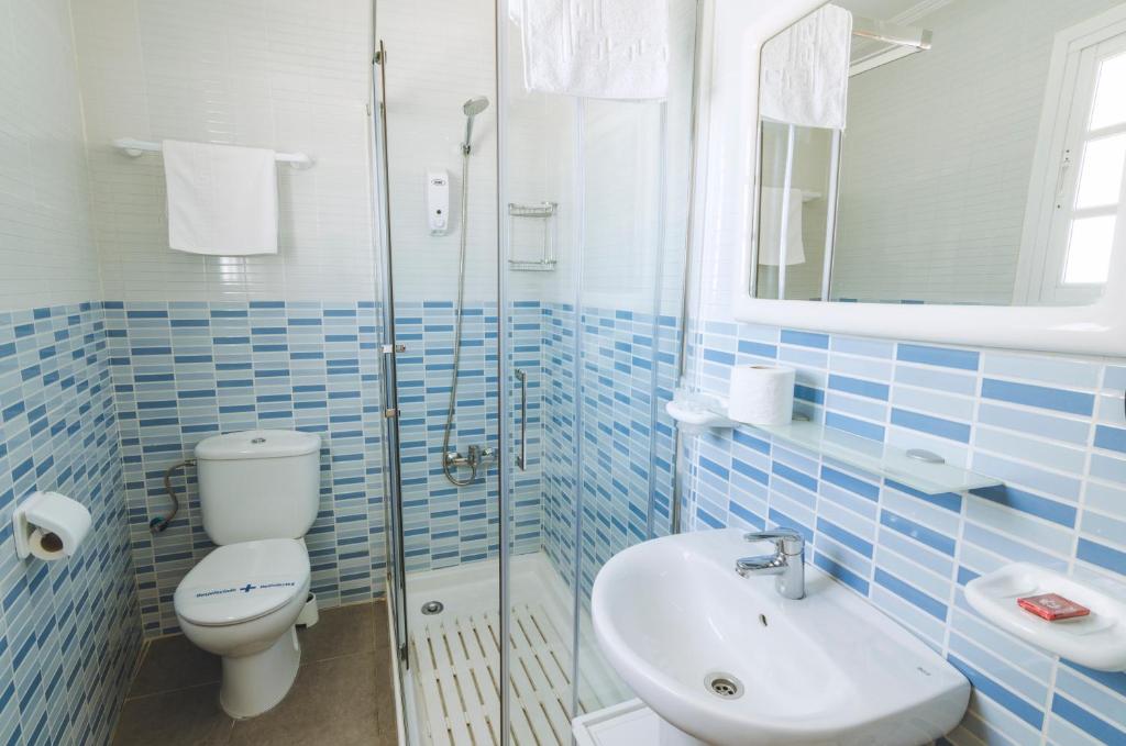 Kúpeľňa v ubytovaní Hospedaje Villanueva