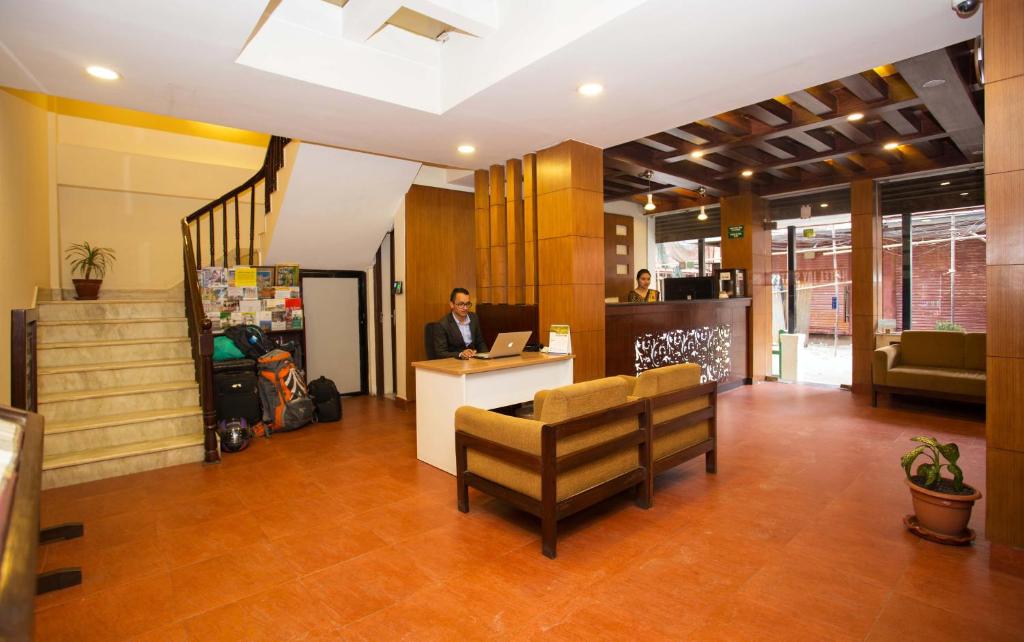 Posezení v ubytování Hotel Jay Suites
