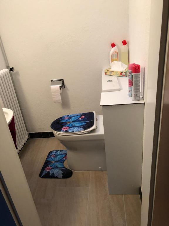Koupelna v ubytování Casa Wellbella