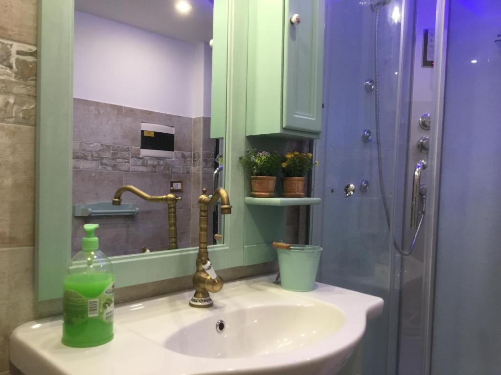 Kúpeľňa v ubytovaní Villa Marilena
