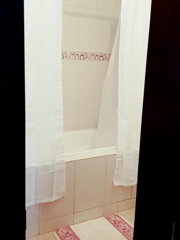 Koupelna v ubytování Hotel Kampak Wasi