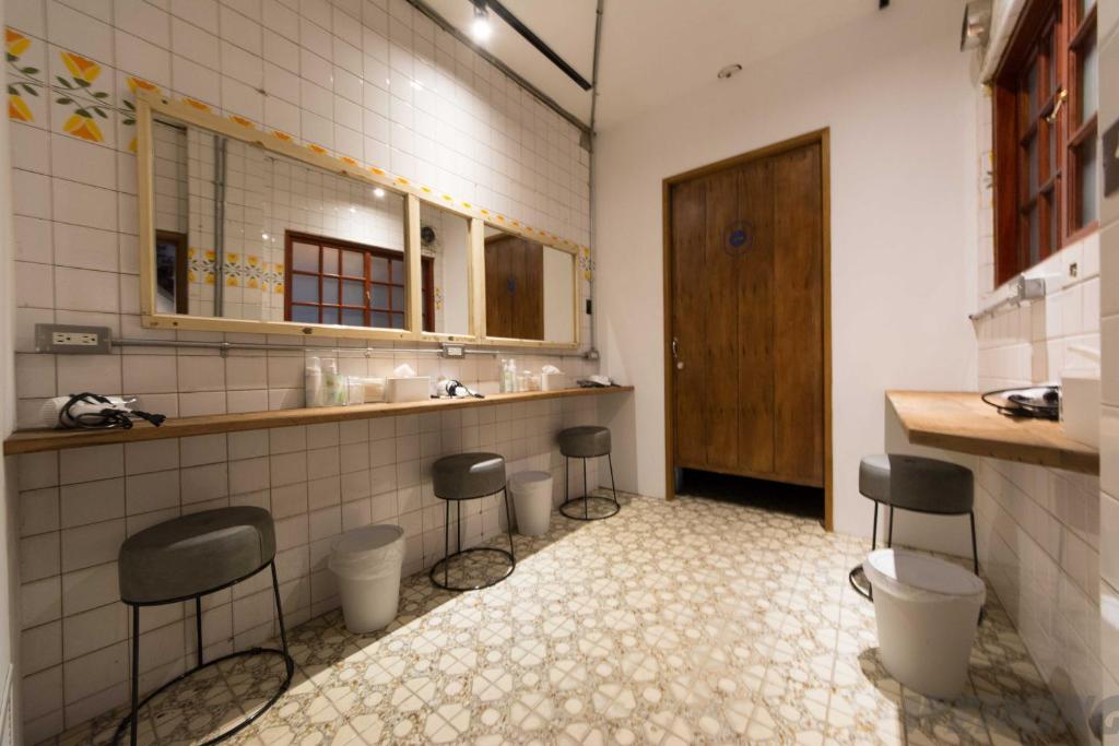 Koupelna v ubytování 158 Hostel