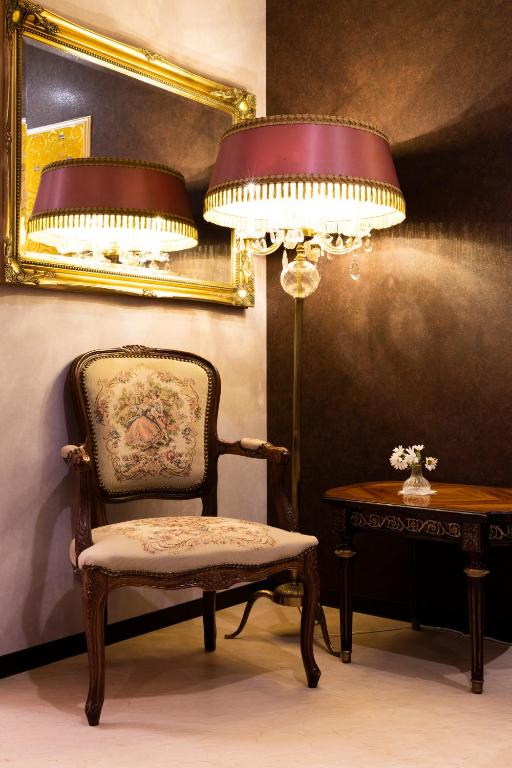 Posezení v ubytování Hotel Berlinetta Karuizawa