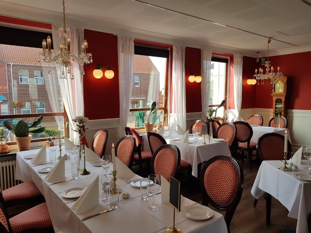 Restaurace v ubytování Det Gamle Rådhus