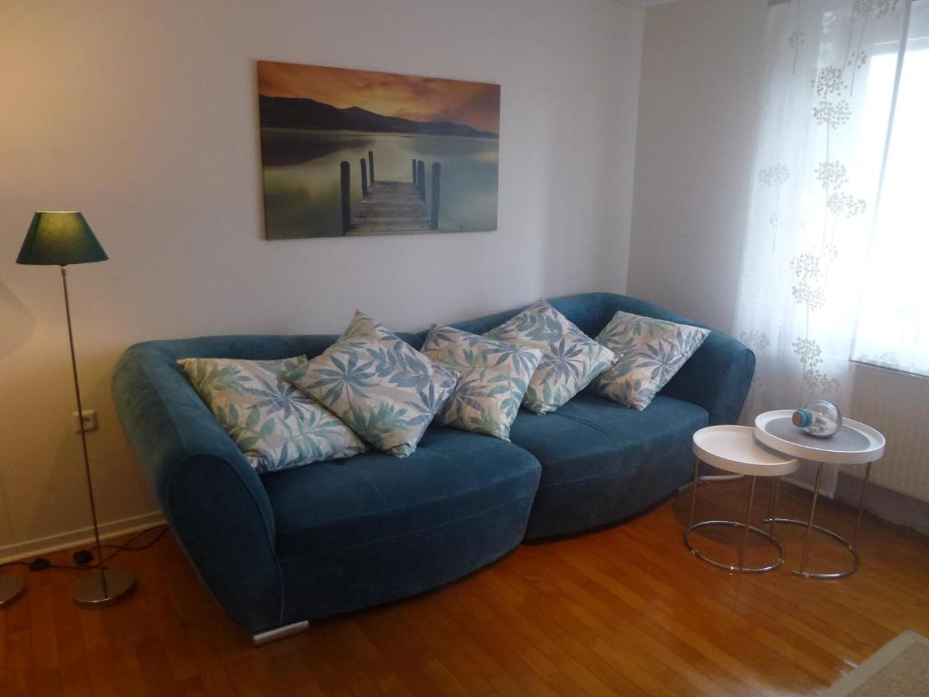 Posezení v ubytování Ferienwohnung Berges