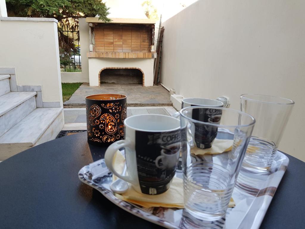 Nápoje v ubytování COZZY STUDIO IN NEA MAKRI