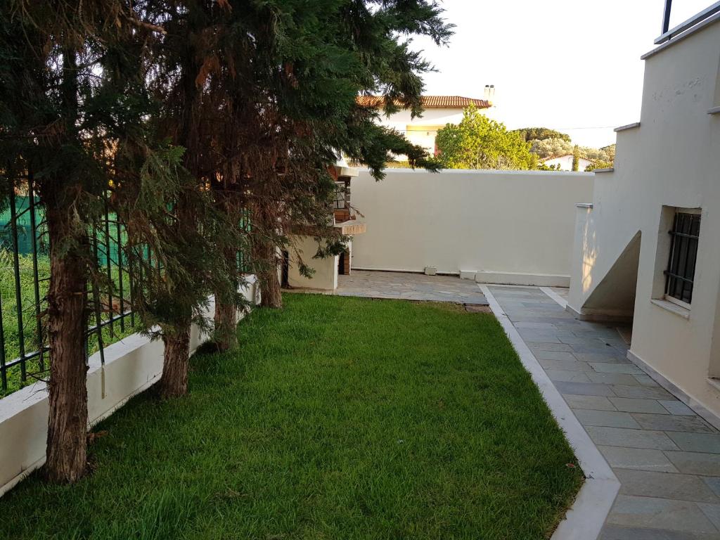 Zahrada ubytování COZZY STUDIO IN NEA MAKRI