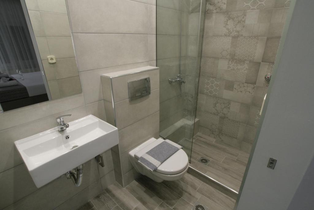 Kúpeľňa v ubytovaní Virginia Rooms