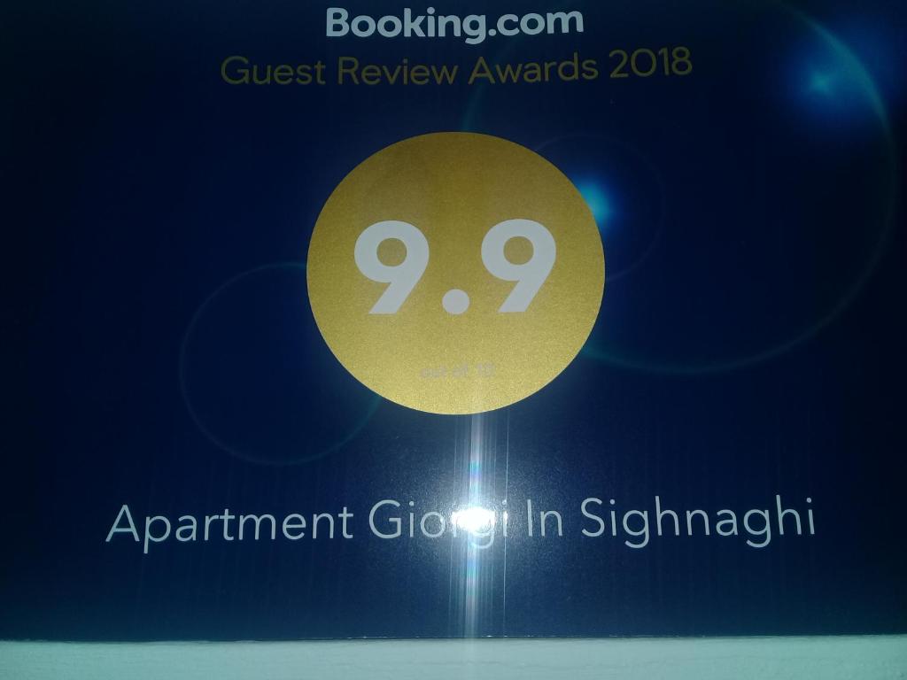 Certifikát, hodnocení, plakát nebo jiný dokument vystavený v ubytování Apartment Giorgi in Sighnaghi