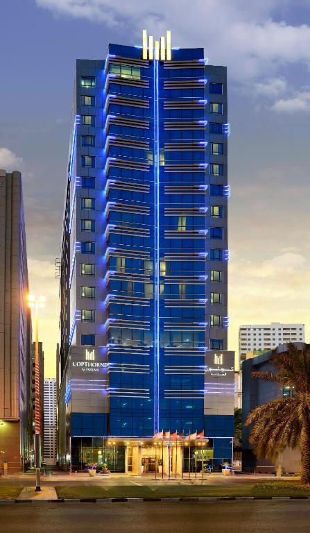 El edificio en el que está el hotel