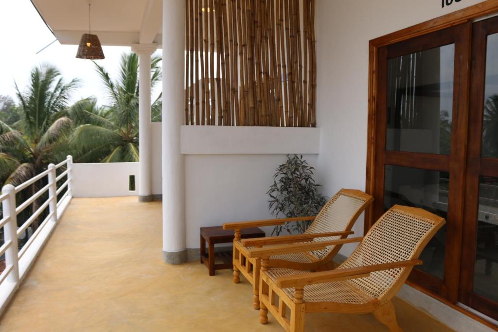 Balkón nebo terasa v ubytování Cili Hotel