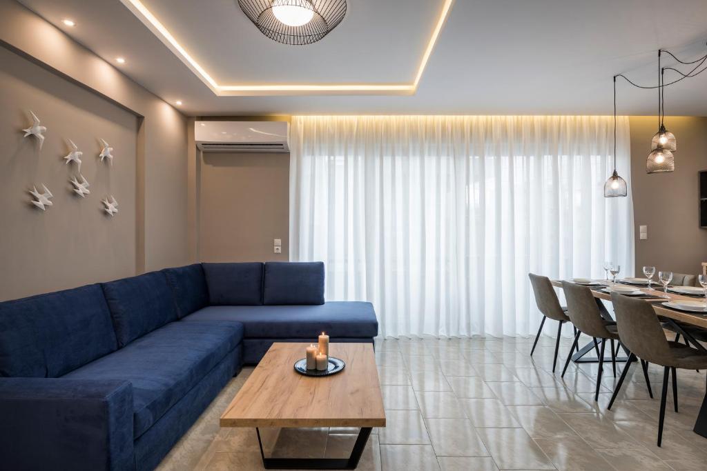 Posezení v ubytování Mirma Luxury Apartment